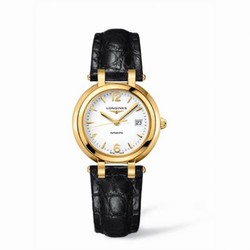 Longines PrimaLuna Automatic 30 Yellow Gold Strap Arabic L8.113.6.16.2