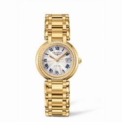 Longines PrimaLuna Automatic 30 Yellow Gold Diamond L8.113.7.78.6