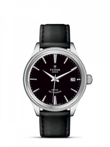 Tudor Style 38 Stainless Steel / Black / Strap M12500-0006