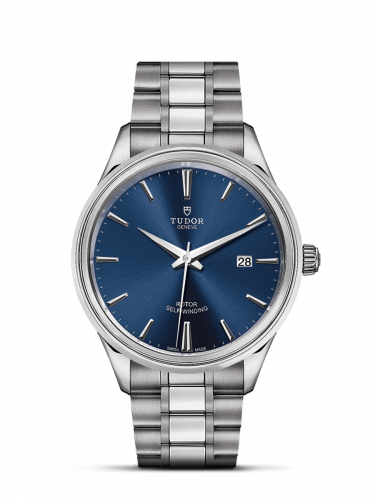 Tudor Style 41 Stainless Steel / Blue / Bracelet M12700-0009