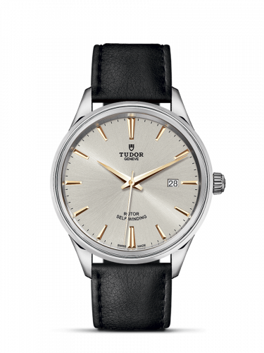Tudor Style 41 Stainless Steel / Silver / Strap M12700-0018