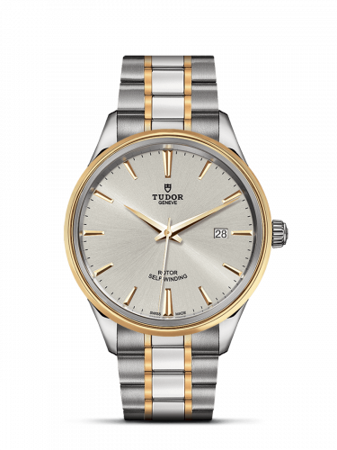 Tudor Style 41 Stainless Steel / Yellow Gold / Silver / Bracelet M12703-0002