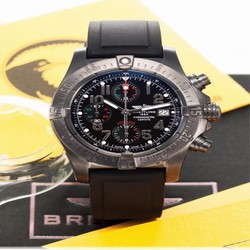 Breitling Avenger Blacksteel ��guila Real Mexicana M13380 FT
