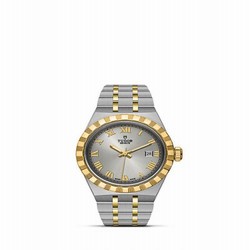 Tudor Royal Date 28 Stainless Steel / Yellow Gold / Silver - Roman M28303-0001