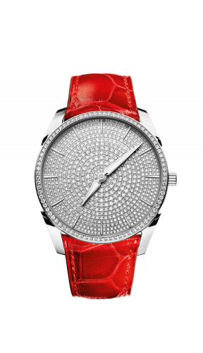 Parmigiani Fleurier Tonda 1950 Sertie White Gold / Full Set / Alligator PFC267-1264600-HA2121