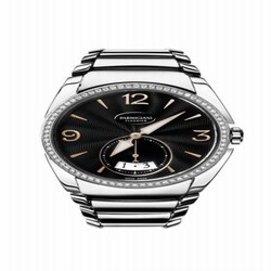 Parmigiani Fleurier Tonda Metropolitaine Stainless Steel / Black / Diamond / Bracelet PFC273-0061400-B00002