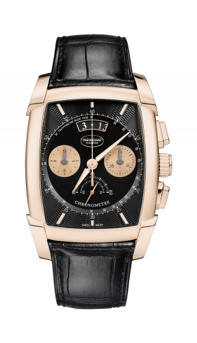Parmigiani Fleurier Kalpa Chronor Rose Gold / Black / Alligator PFH187-1001400-HA1442