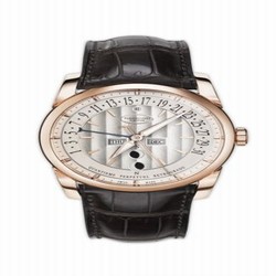 Parmigiani Fleurier Tonda Centum Rose Gold / Silver PFH227-1002600-HA1241