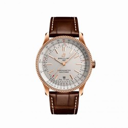 Breitling Navitimer Automatic 41 Automatic Red Gold / Silver / Croco / Pin R17326211G1P1