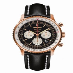 Breitling Navitimer 01 46 Red Gold / Black / Calf RB012721.BD10.441X