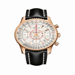Breitling Montbrillant 01 Red Gold / Mercury Silver / Calf RB013012.G710.428X