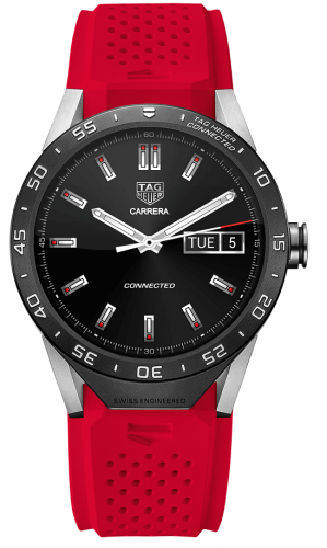 TAG Heuer Carrera Connected Red Strap SAR8A80.FT6057