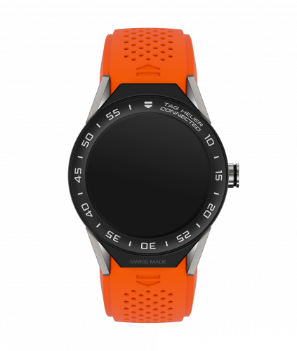 TAG Heuer Carrera Connected Modular 45 Titanium / Ceramic / Orange Rubber SBF8A8001.11FT6081