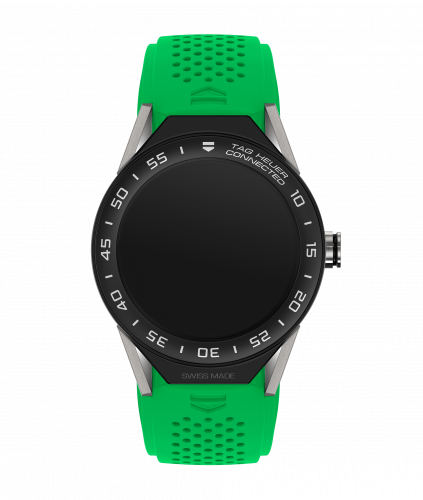 TAG Heuer Carrera Connected Modular 45 Titanium / Ceramic / Green Rubber SBF8A8001.11FT6083
