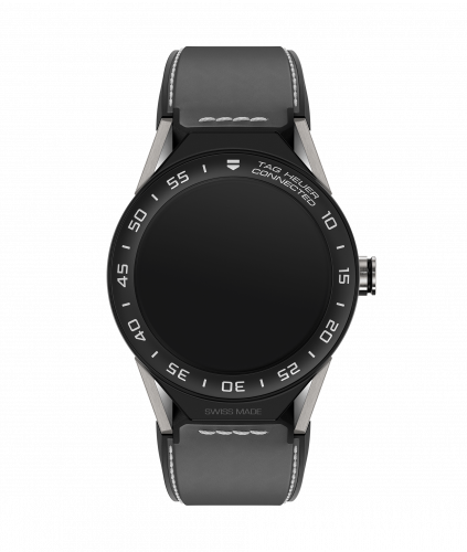 TAG Heuer Carrera Connected Modular 45 Titanium / Ceramic / Grey Calf SBF8A8001.11FT6104