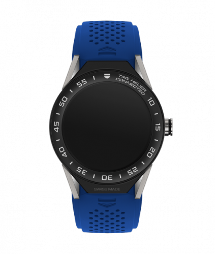 TAG Heuer Carrera Connected Modular 45 Titanium / Ceramic / Electric Blue Rubber SBF8A8001.11FT6118