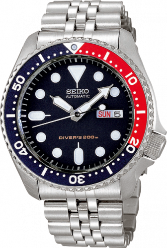 Seiko Seiko SKX009 Black / Stainless Steel SKX009K2