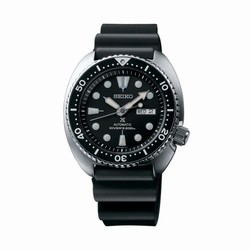 Seiko Prospex Diver Turtle Stainless Steel / Black / Rubber SRP777