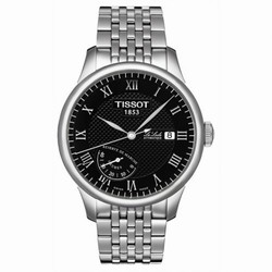 Tissot Le Locle Power Reserve 39.3 Stainless Steel / Black / Bracelet T006.424.11.053.00