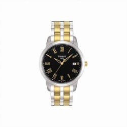 Tissot Dream Quartz 38 Stainless Steel / Yellow Gold PVD / Black / Bracelet T033.410.22.053.01
