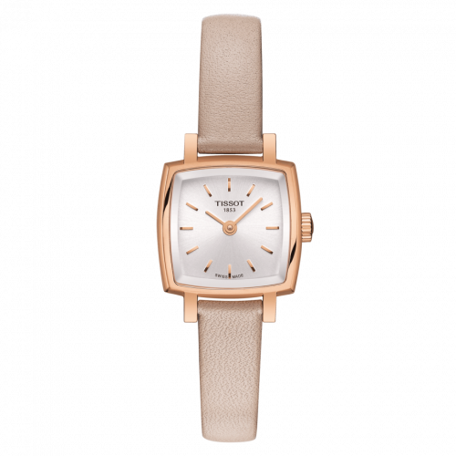 Tissot Lovely Square PVD Rose Gold / Silver T058.109.36.031.00