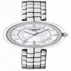 Tissot Flamingo Stainless Steel / MOP / Bracelet T094.210.11.111.00