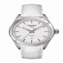 Tissot PR 100 Quartz 33 Stainless Steel / Silver / Strap T101.210.16.031.00