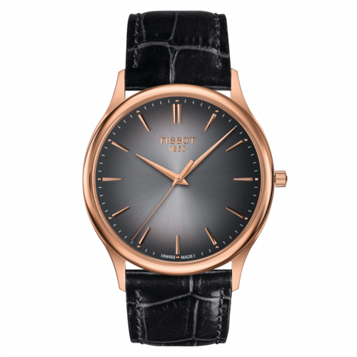 Tissot Excellence 18K Rose Gold / Grey T926.410.76.061.00