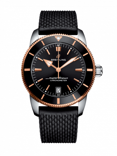 Breitling Superocean Heritage II B20 Automatic 42 Stainless Steel / Red Gold / Black / Rubber / Folding UB2010121B1S1