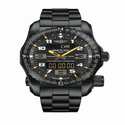 Breitling Emergency II Night Mission / Black-Yellow / Bracelet V76325A4/BC46/159V