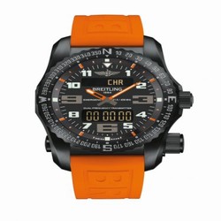Breitling Emergency II Night Mission / Black-Orange / Rubber / Folding V76325A5/BC46/234S/V20DSA.4