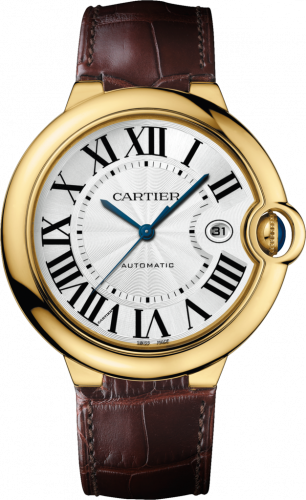 Cartier Ballon Blue de Cartier 42 Automatic Yellow Gold / Silver W6900551