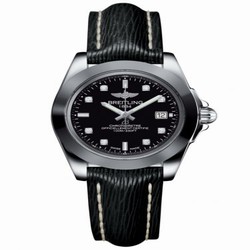 Breitling Galactic 32 Sleek Edition Stainless Steel / Trophy Black Diamond / Sahara W7133012/BF63/208X/A14BA.1