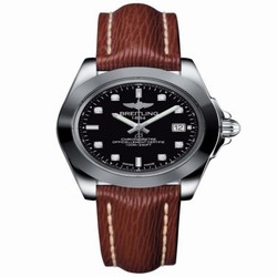 Breitling Galactic 32 Sleek Edition Stainless Steel / Trophy Black Diamond / Sahara W7133012/BF63/211X/A14BA.1