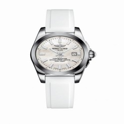 Breitling Galactic 29 Stainless Steel / Pearl / Rubber W7234812/A784/249S/A12S.1