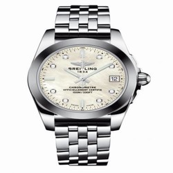 Breitling Galactic 36 Stainless Steel / SleekT / Pearl Diamond / Bracelet W7433012.A780.376A
