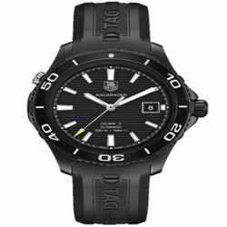 TAG Heuer Aquaracer 500M Calibre 5 41 Titanium PVD / Black / Rubber WAK2180.FT6027