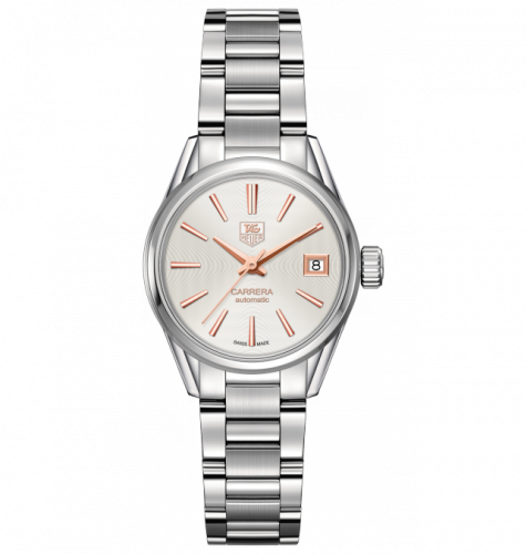 TAG Heuer Carrera Calibre 9 28 Stainless Steel / Silver / Bracelet WAR2412.BA0776