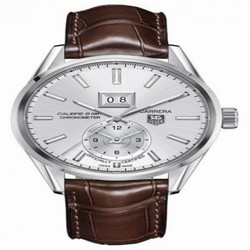 TAG Heuer Carrera Calibre 8 41 Stainless Steel / Silver / Alligator WAR5011.FC6291