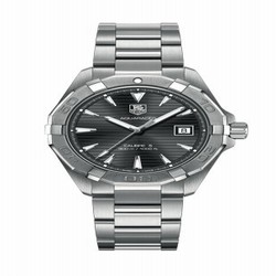 TAG Heuer Aquaracer 300M Calibre 5 40.5 Stainless Steel / Grey / Bracelet WAY2113.BA0910