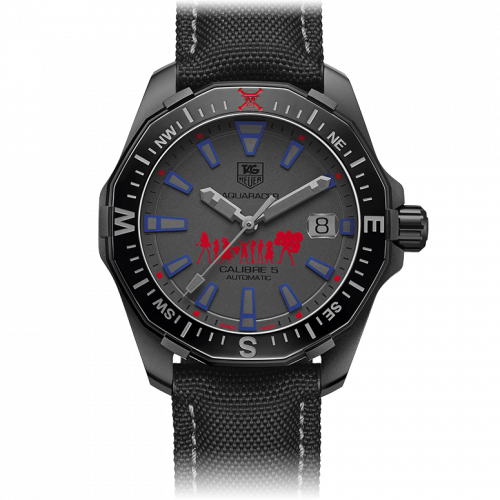 TAG Heuer Aquaracer 300M Calibre 5 41 Titanium PVD / One Piece Edition 500 WAY218D.FC6364