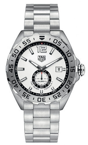 TAG Heuer Formula 1 Calibre 6 43 Stainless Steel / White / Bracelet WAZ2013.BA0842