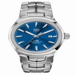 TAG Heuer Link Calibre 5 41 Stainless Steel / Blue / Bracelet WBC2112.BA0603