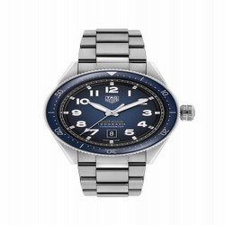 TAG Heuer Autavia Isograph Calibre 5 Stainless Steel / Blue / Bracelet WBE5112.EB0173