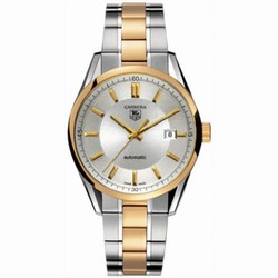 TAG Heuer Carrera Calibre 5 39 Stainless Steel / Rose Gold / Silver / Bracelet WV215A.BD0788