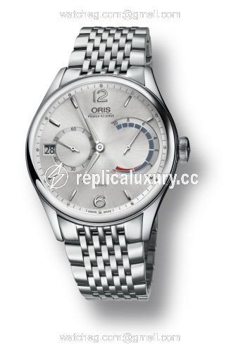 Oris Calibre 111 Steel / Silver / Bracelet 01 111 7700 4061 MB