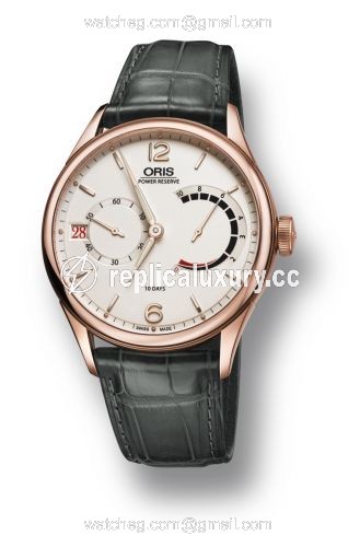 Oris Calibre 111 Rose / Silver 01 111 7700 6061 LS