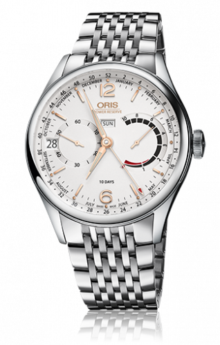 Oris Calibre 113 Steel / Silver / Bracelet 01 113 7738 4031-Set 8 23 79PS
