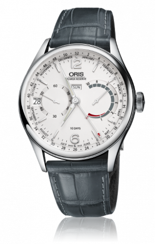 Oris Calibre 113 Steel / Silver / Grey Croc 01 113 7738 4061-Set 1 23 71FC