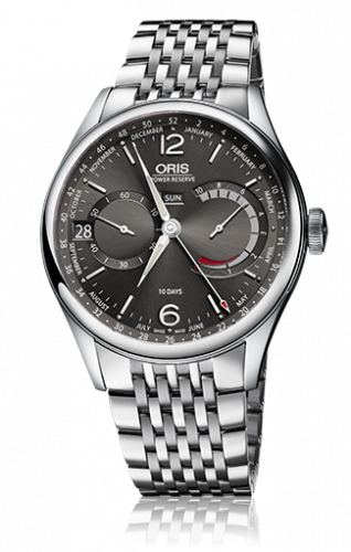 Oris Calibre 113 Steel / Anthracite / Bracelet 01 113 7738 4063-Set 8 23 79PS